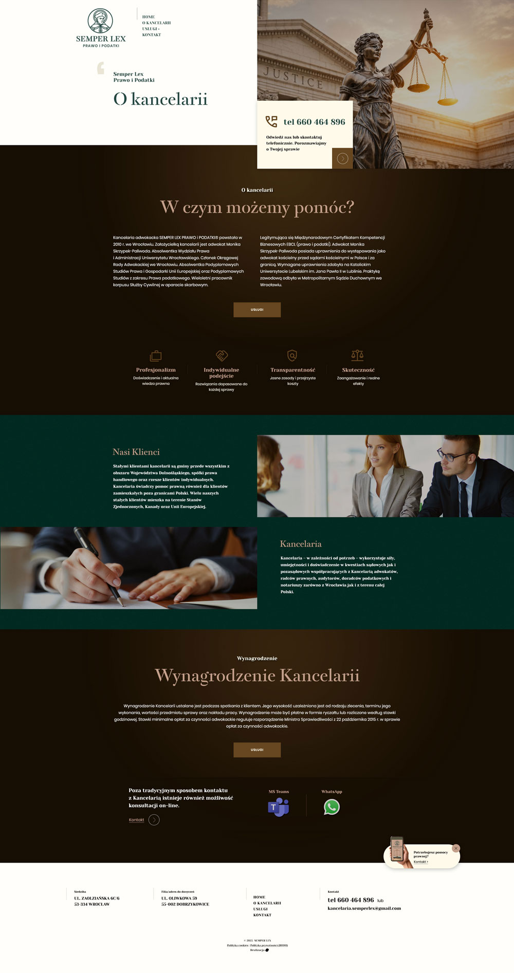 strony internetowe